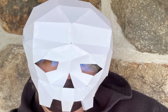 Download Skull Paper Mask - Premium Resources