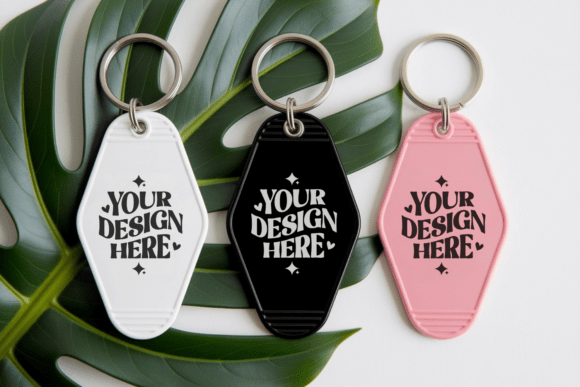 Download Motel Keychain, Hotel Keychain Mockup 21 - Premium Bundle